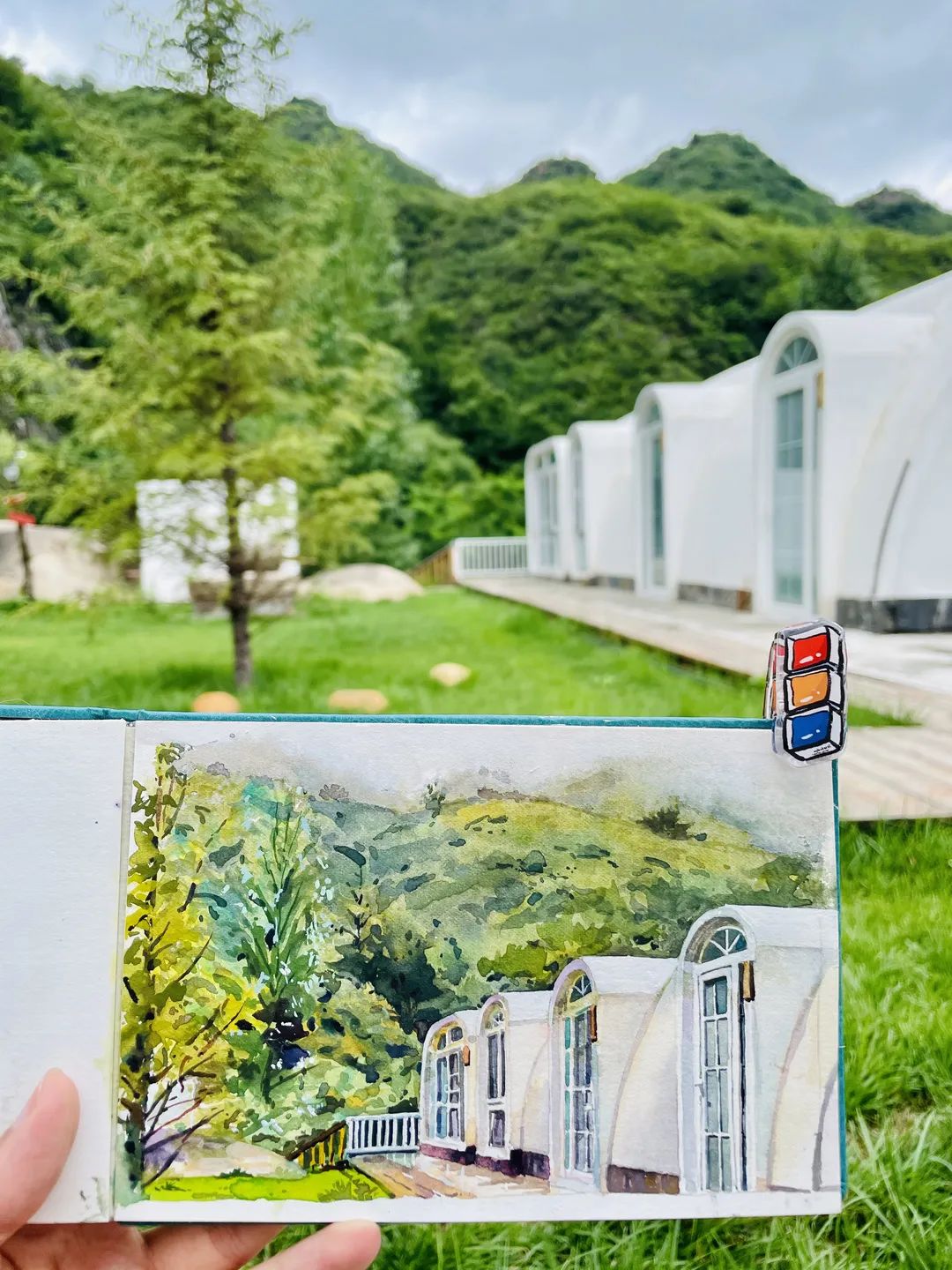 七夕仲夏夜|星空晚宴×丹青情书×入梦山水……雾灵山居C位浪漫