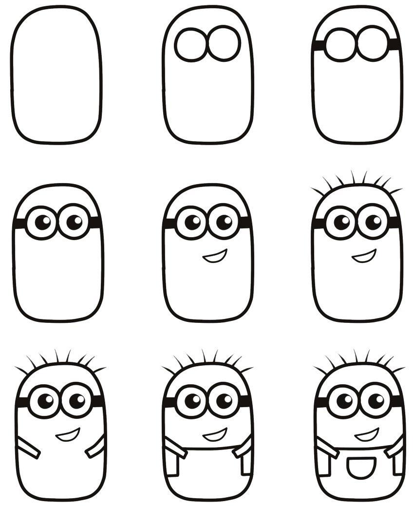 简单漫画教程可爱卡通,漫画可爱简单步骤