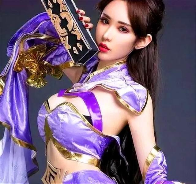 王者荣耀职业联赛cos露娜 (露娜一生所爱cos假发)