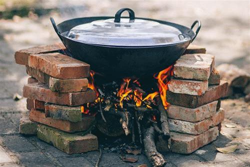 土灶的炊烟视频,一根柴火缕缕乡愁