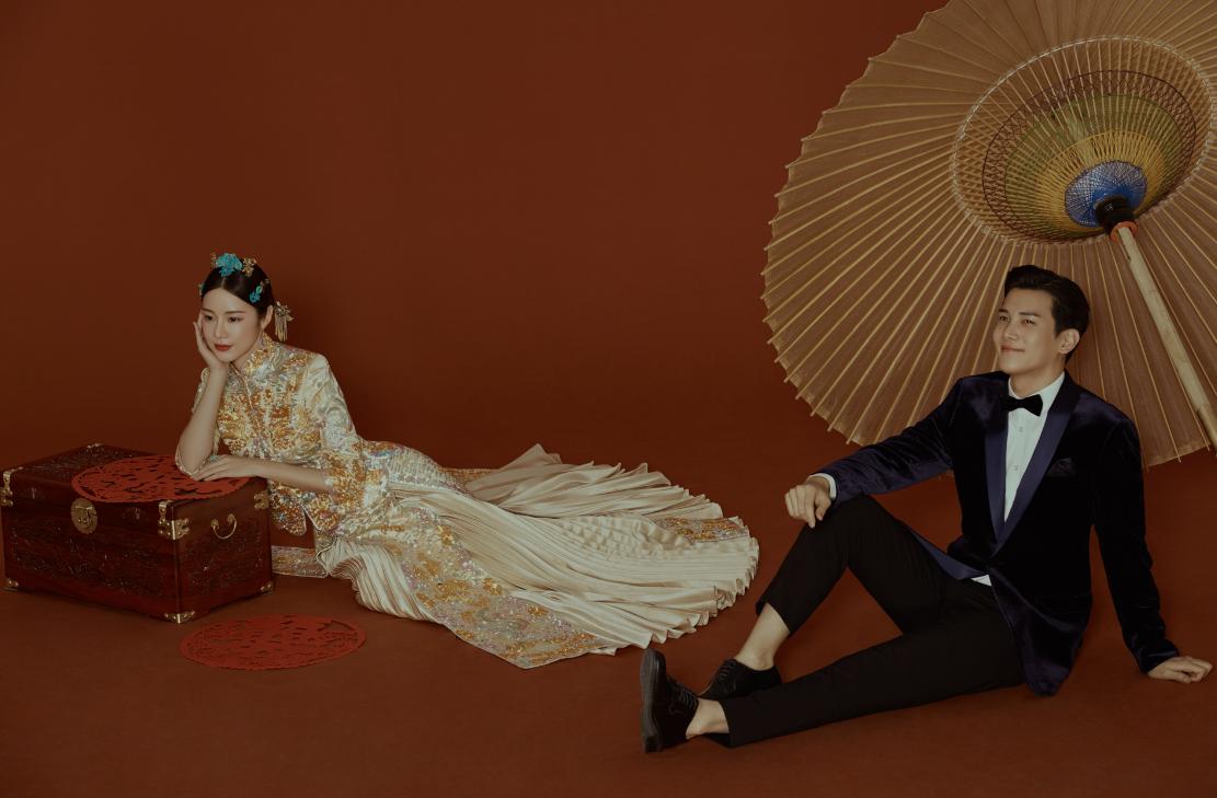 婚纱照拍摄风格红色婚纱,婚纱摄影清新婚纱照风格推荐