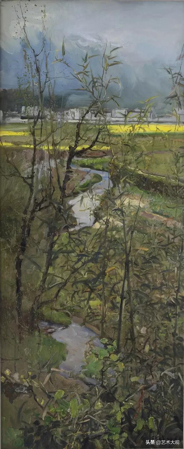 广州美院油画风景写生作品欣赏,播放中国美院风景油画写生视频