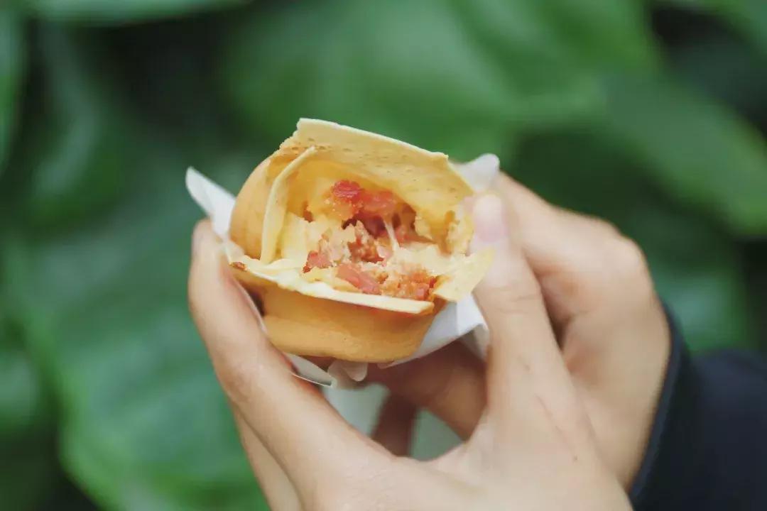 杨家坪大洋百货车轮饼,车轮饼摆摊火爆