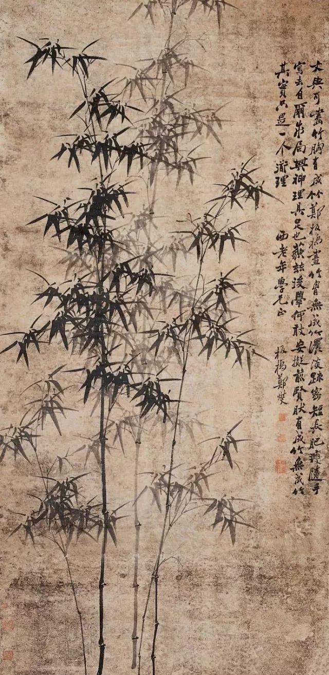 郑板桥画竹古今一绝,郑板桥竹画鉴赏