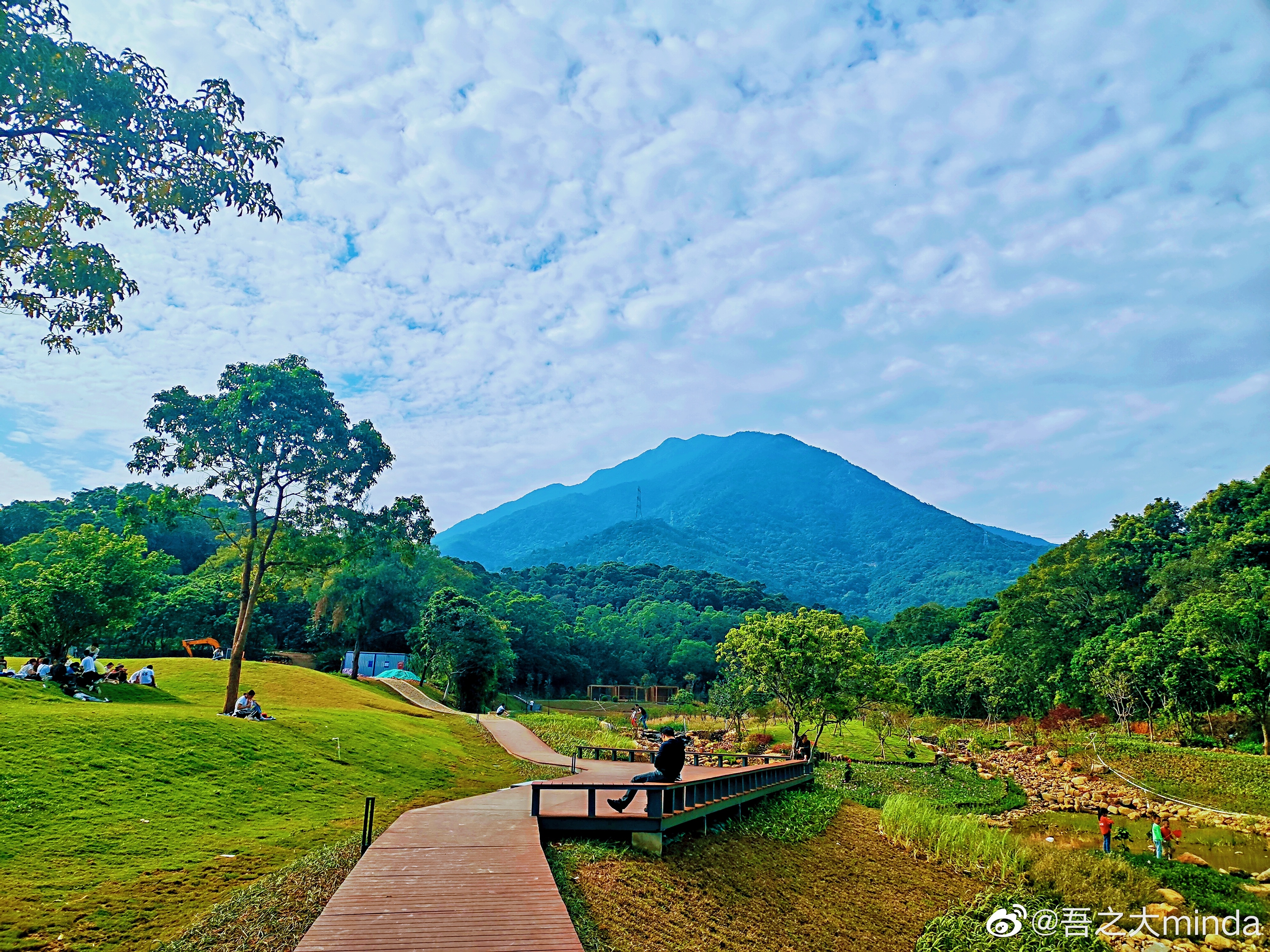 梧桐山下幽径,梧桐山下清风明月