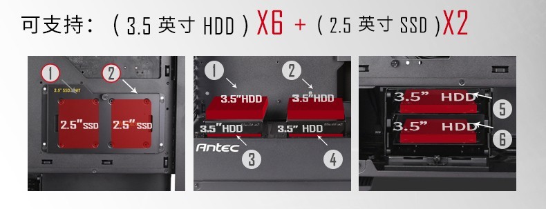 硬盘位少的小机箱推荐哪款,多盘位电脑机箱推荐