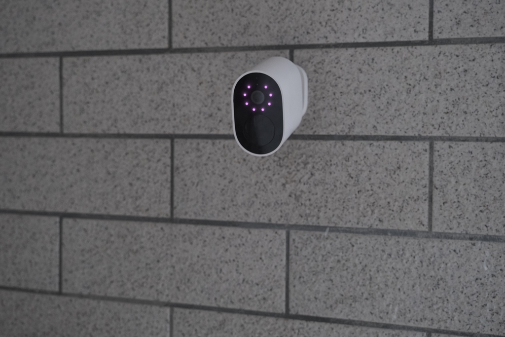 小米室外无线无网摄像头,小米无线摄像头穿墙测试