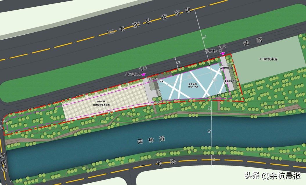 余杭公园最新规划,余杭城市新中心规划
