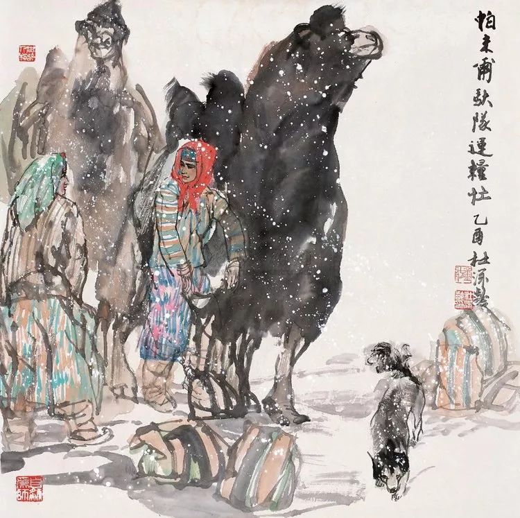 他从一个普通的美术编辑，到成就斐然的专业画家