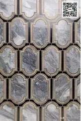 仿水刀和真水刀拼花的区别,设计师讲解水刀拼花效果