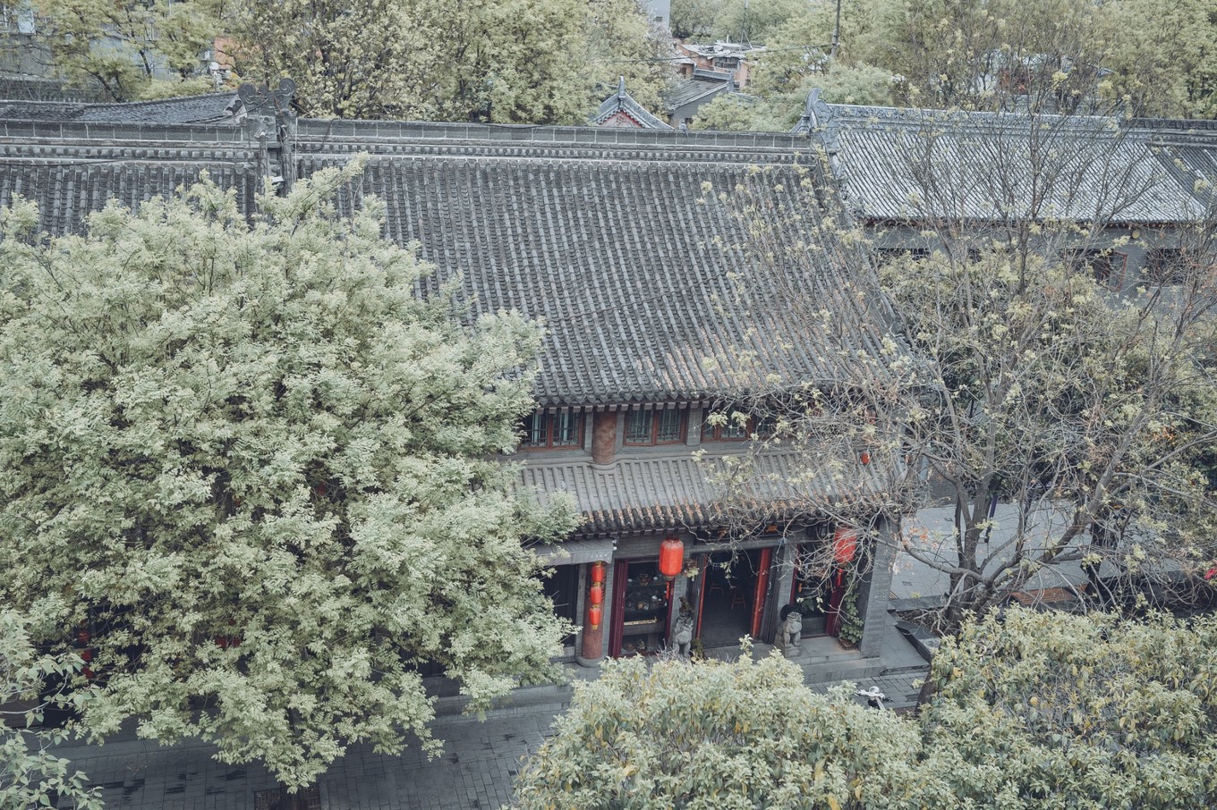 西安网红打卡地西安城墙,西安古城网红视频