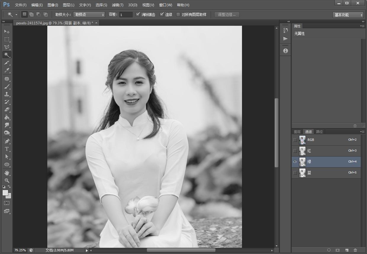 ps入门教程零基础证件照修图,ps基础教程证件照片修图