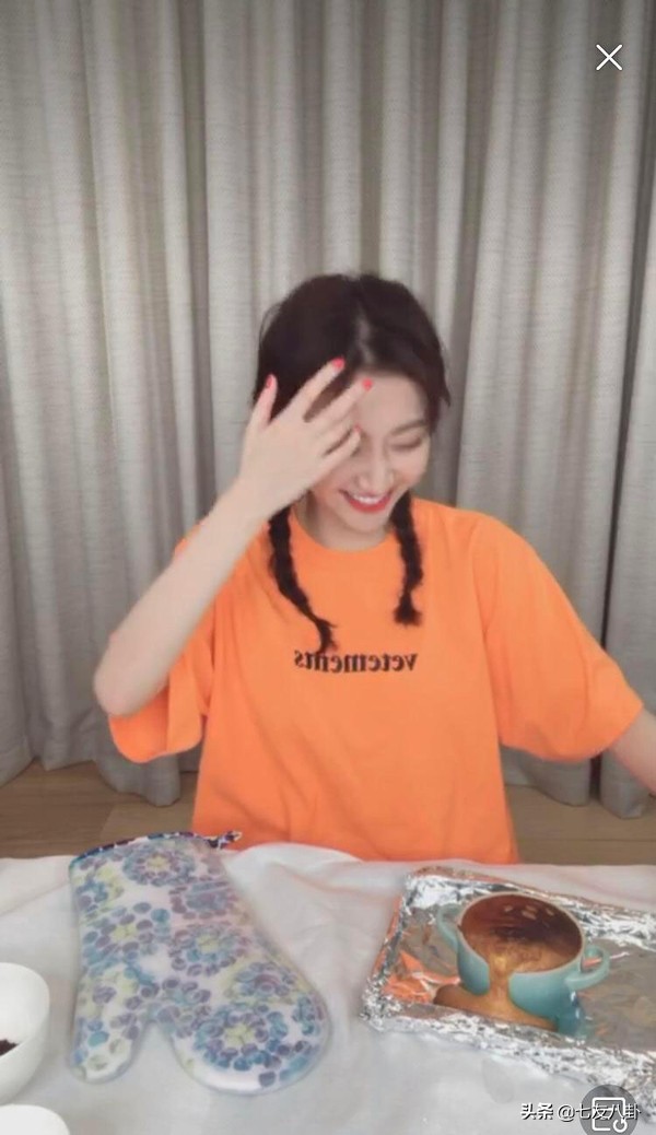 景甜舒芙蕾,景甜直播全过程