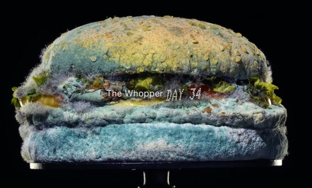 汉堡王又碰瓷麦当劳了,这次用的是发霉的汉堡
