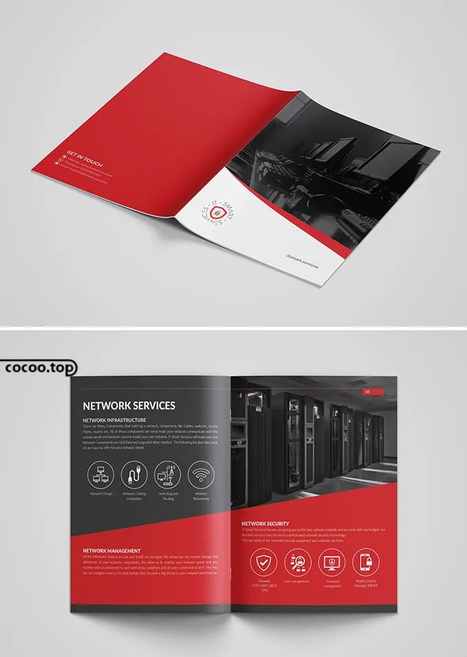 宣传册排版设计欣赏,清洁公司宣传册设计