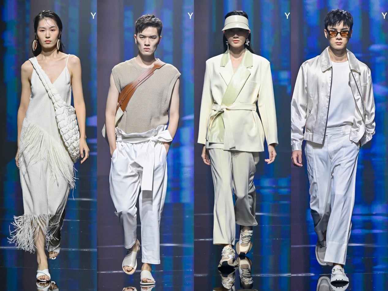 以纯新款穿搭,以纯2022年新款春夏时装秀视频