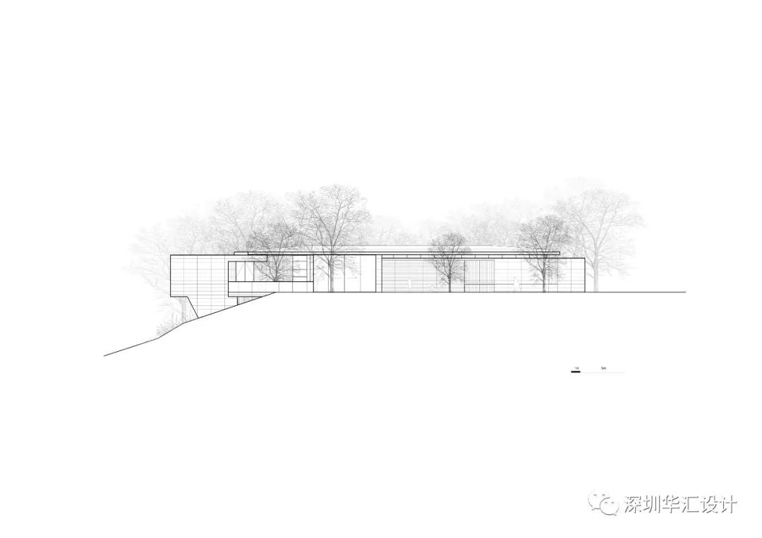 深圳莲花山公园展示中心——糅合自然与陈列的墙/深圳华汇设计