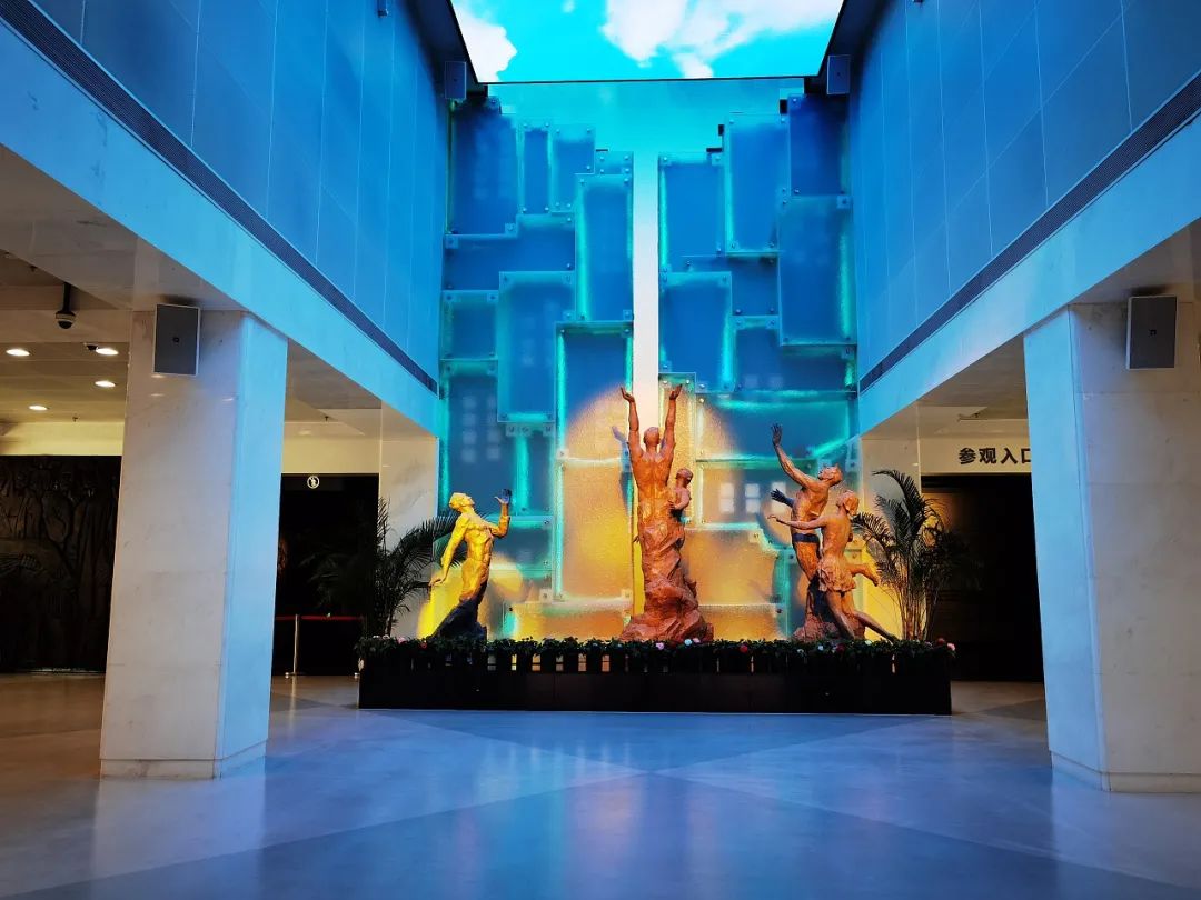 展馆序厅效果图,展馆序厅设计