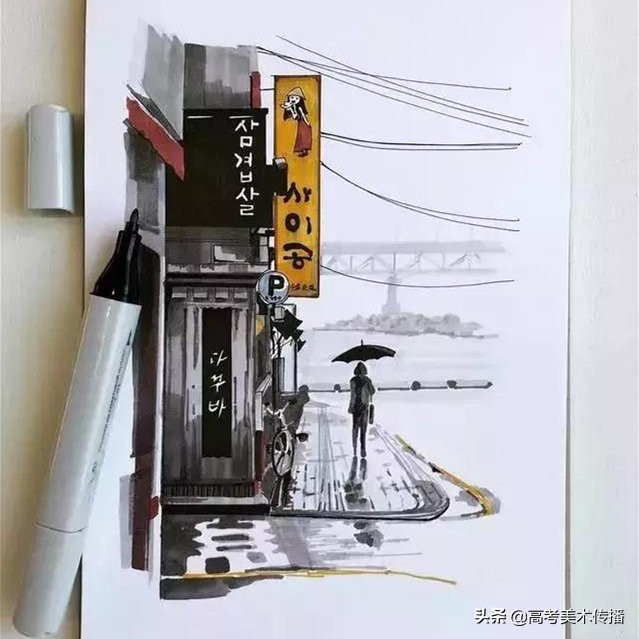 马克笔教程怎么涂肤色,马克笔要怎样涂才能涂到好看呢