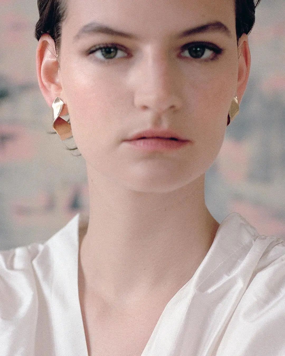 欧阳娜娜耳环,无耳洞耳钉欧阳娜娜