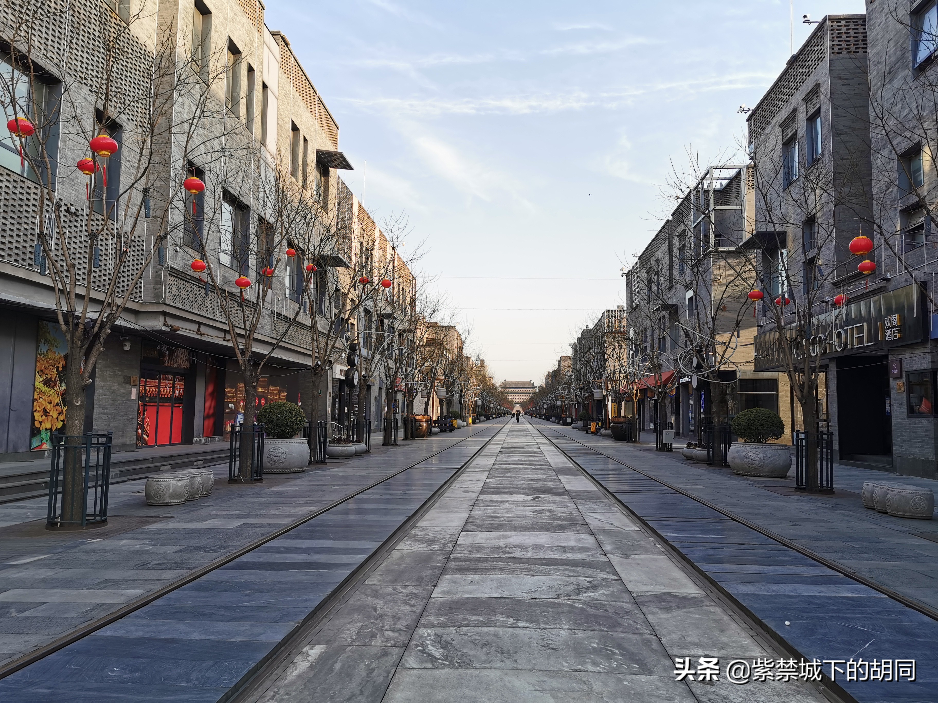 前门大栅栏可盖章老字号,北京前门老字号胡同