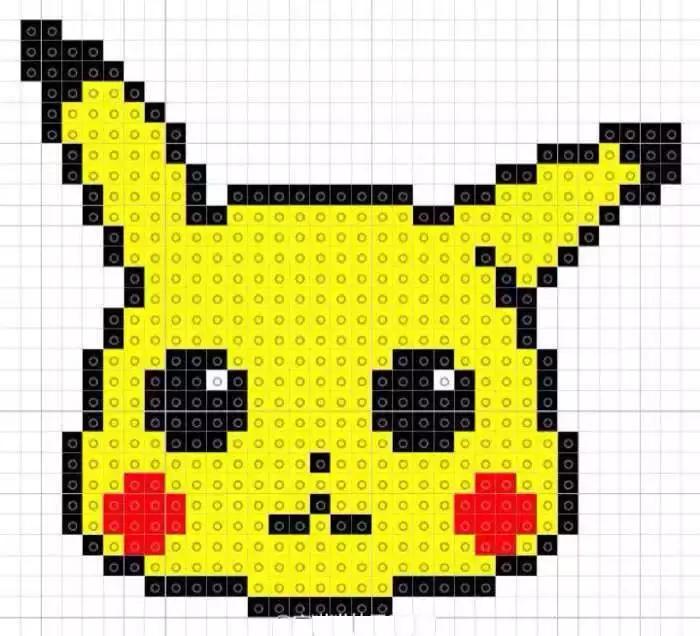 拼豆豆手工diy制作,手工拼豆视频教程