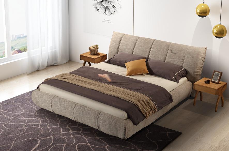 实木床和板材哪个性能好,布艺床好还是实木床好