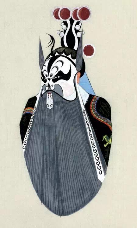 张飞京剧脸谱图片,卡通京剧脸谱图片