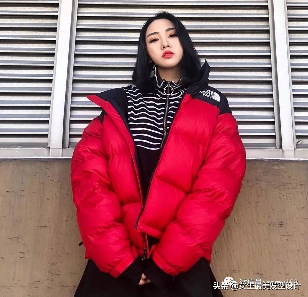 齐肩短发100种造型,冷茶色齐肩短发发型