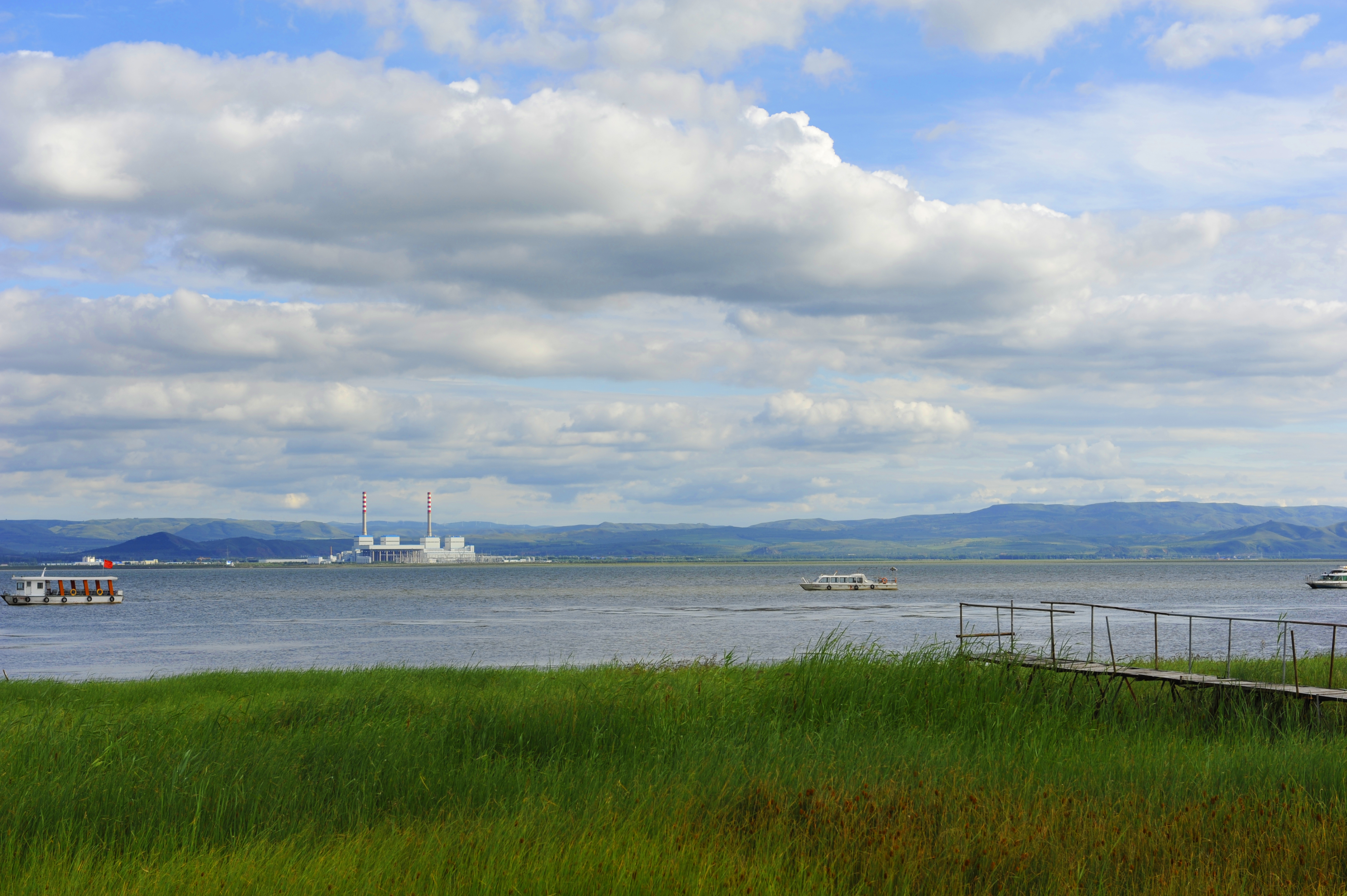 岱海的景色,岱海旅游度假区