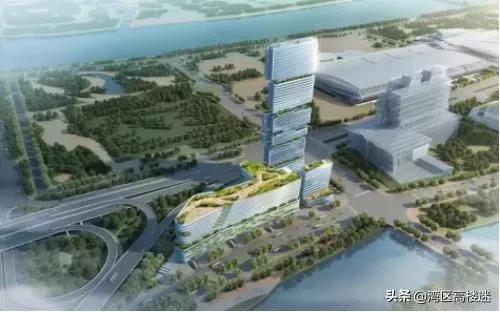琶洲物流大楼图片,广州琶洲最新建筑进度