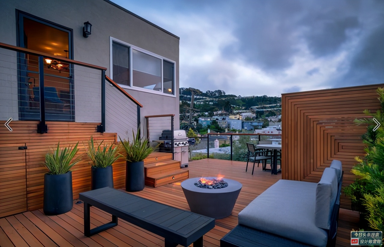 屋顶花园那么好看，下雨了该咋办？别担心，庭院设计师告诉您