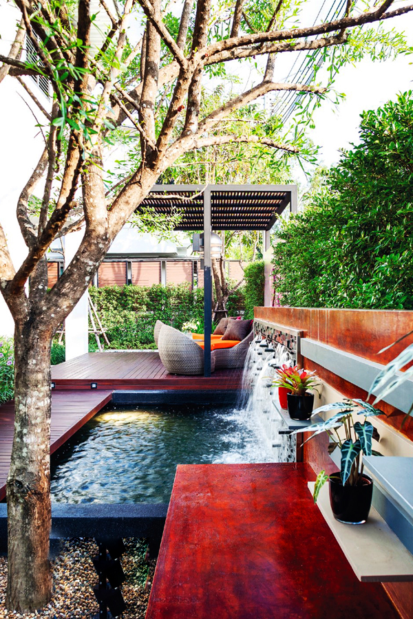 庭院景观亭子布局,10个带有凉亭的庭院设计实景图