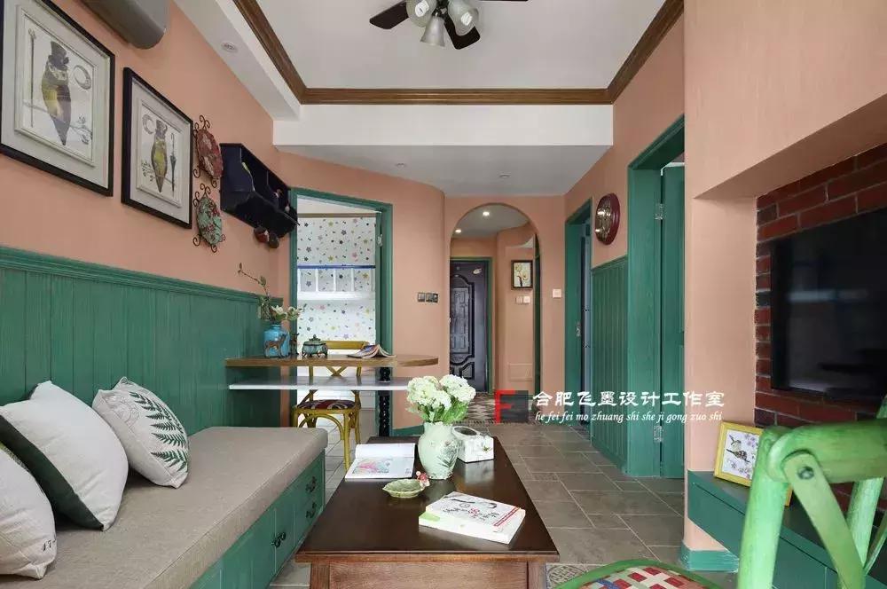 如今不流行照着样板房装了，电视剧才是潮流，配色高级美又正宗