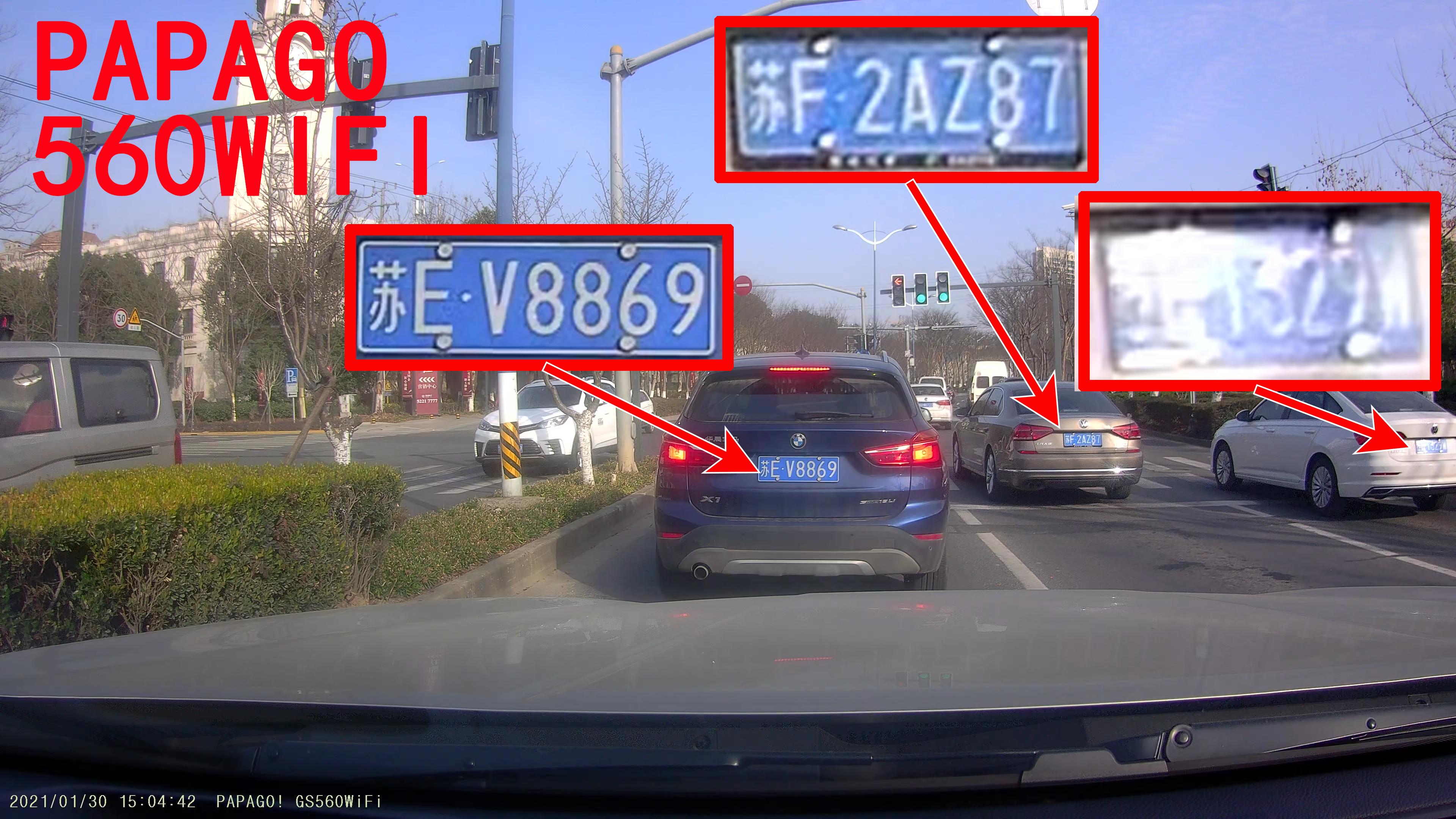 蕾橙测评实拍验证6款热门4K行车记录仪到底能不能拍清楚车牌？