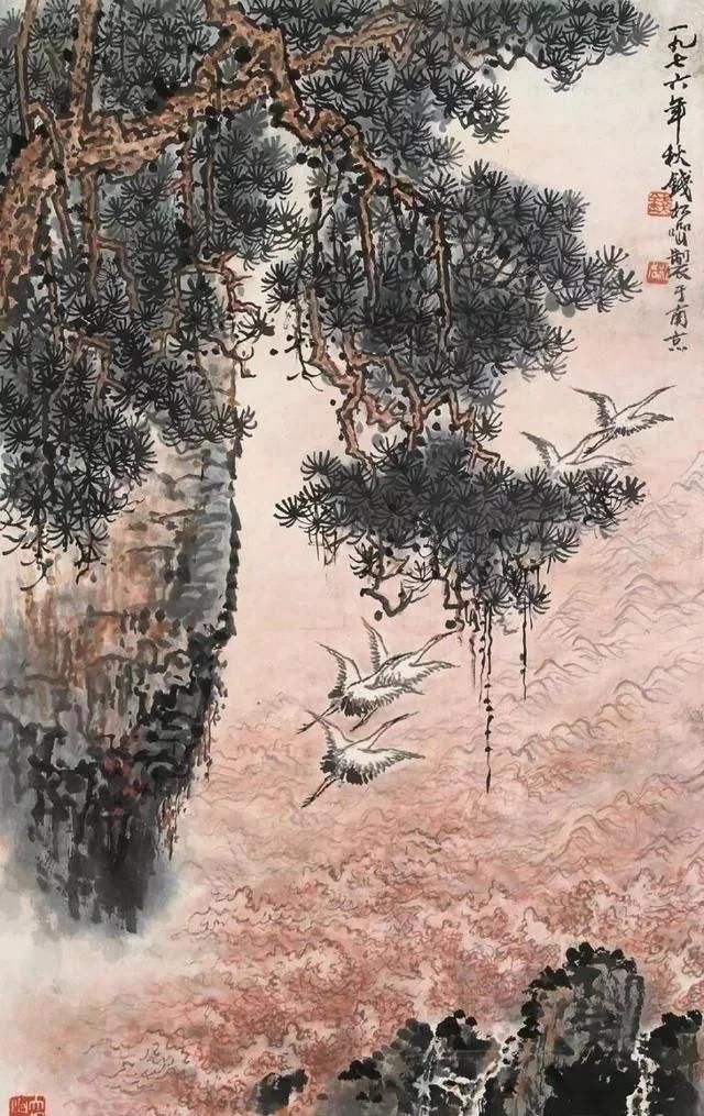 书画家钱松嵒作品价格,钱松喦早期山水画