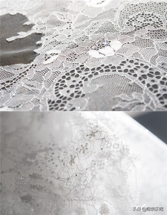 谢娜婚纱礼服,谢娜蓝色婚纱