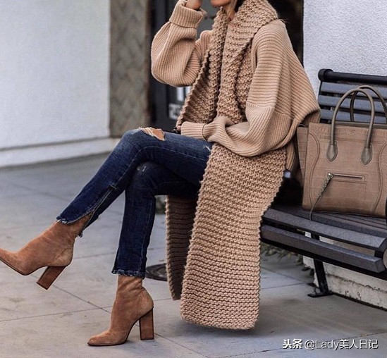 穿白毛呢大衣,毛呢大衣白色高级感小个子穿