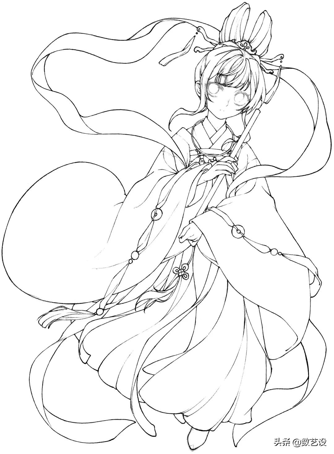 用15种颜色画的画特别漂亮,好看又复杂的又有颜色的画