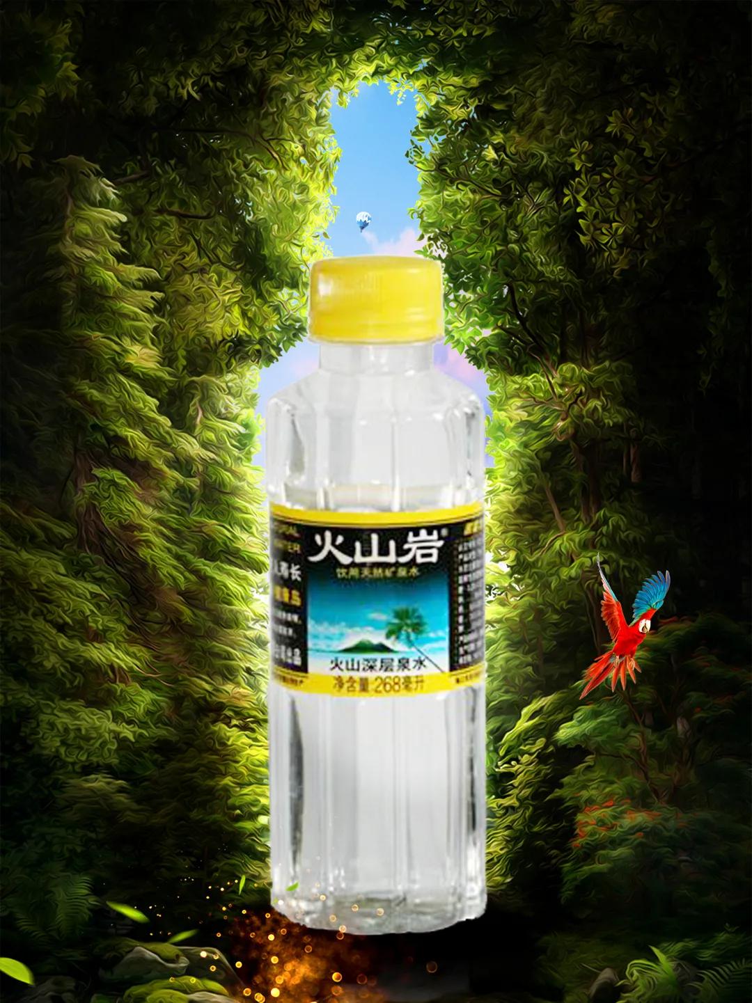 椰树牌火山岩矿泉水有几个版本,真正的椰树火山岩矿泉水