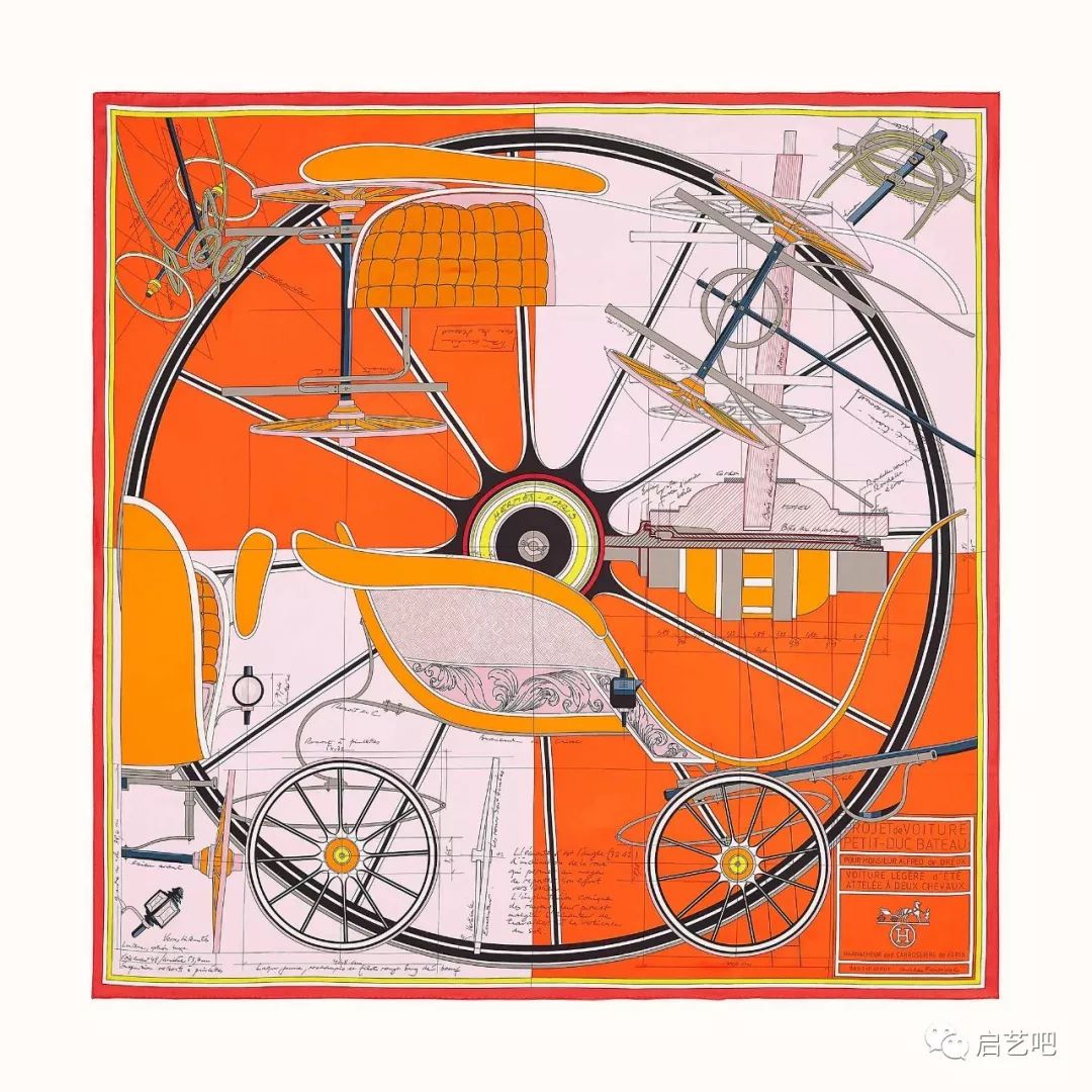 踏青归来,爱马仕中式马鞍丝巾