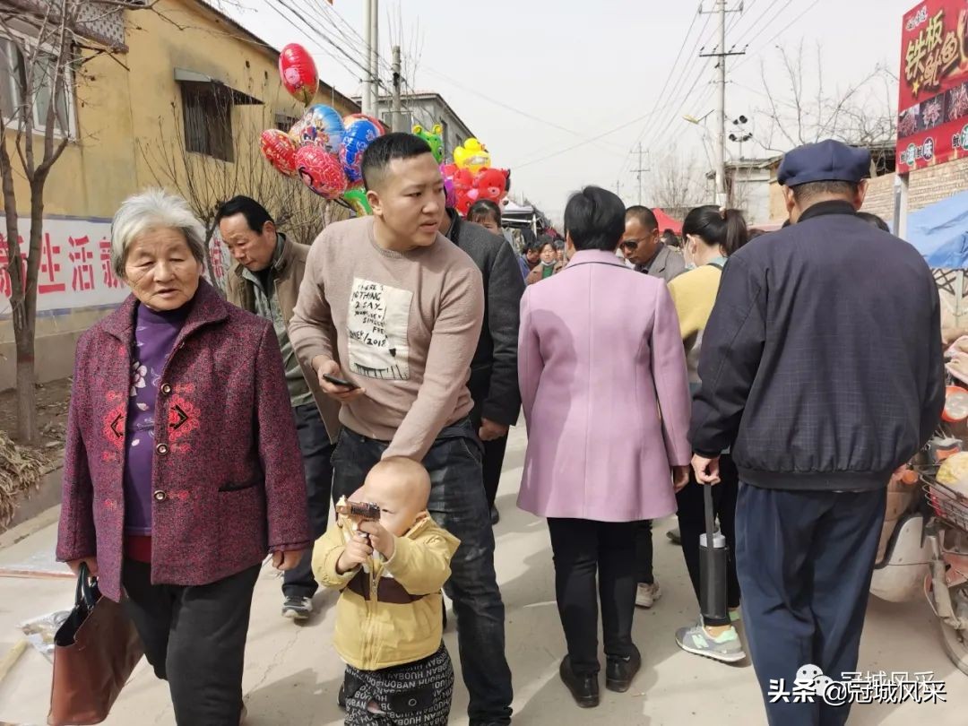 北板桥村赶会,冠县梁堂镇北黄城村历史记载
