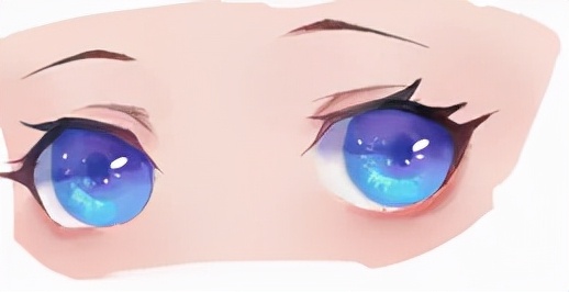 眼睛画法绘画教程,绘画可爱眼睛最简单的画法