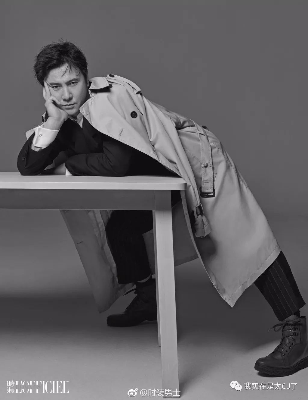 这才是成熟男人的pose,经典的pose男