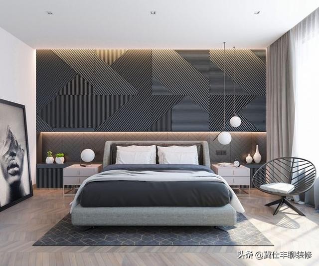 高颜值床头吊灯分享,2021最漂亮卧室床头吊灯