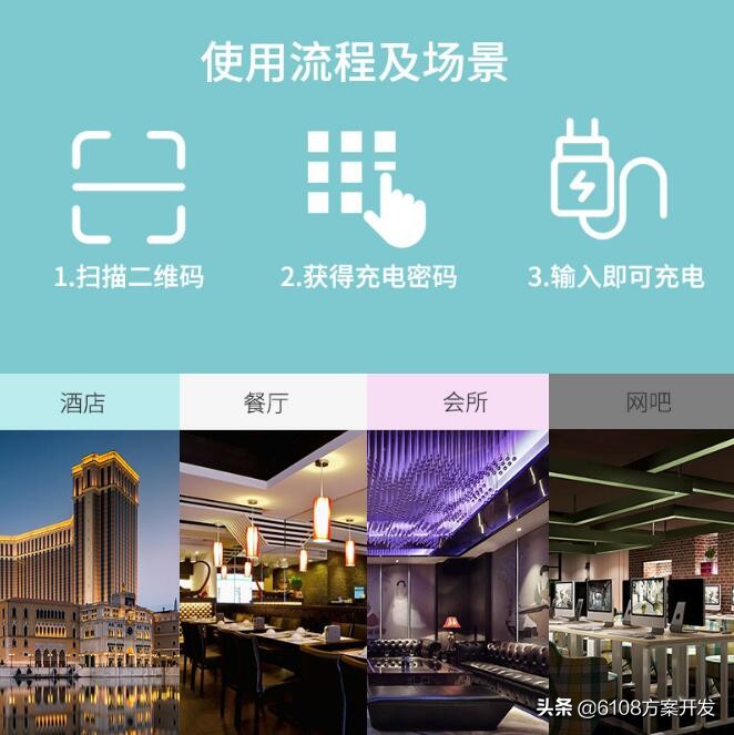 网吧共享充电器线方案/开发/APP/小程序/项目