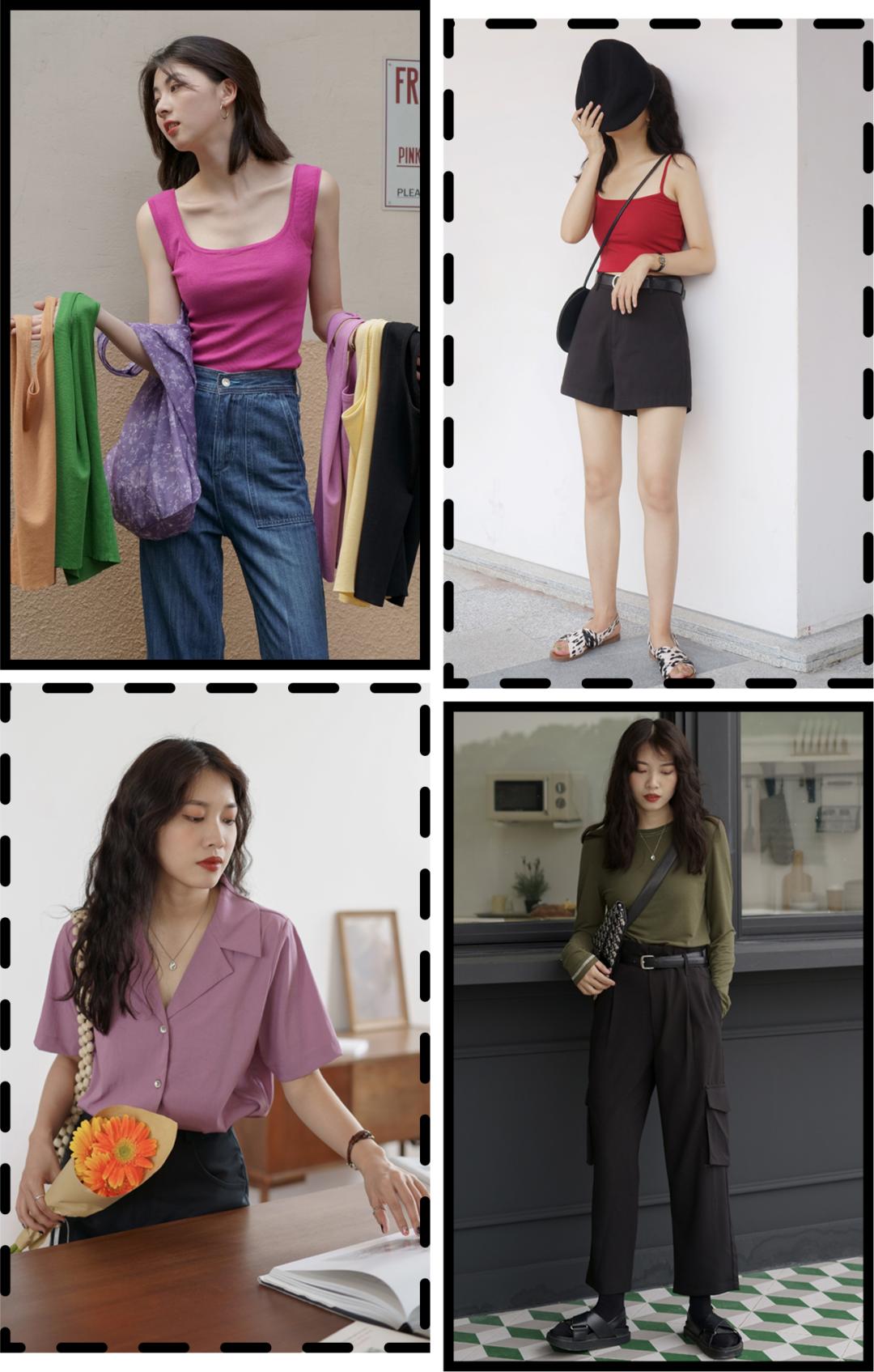 浓郁色调中性风高级店铺分享女生,美式小众风店铺