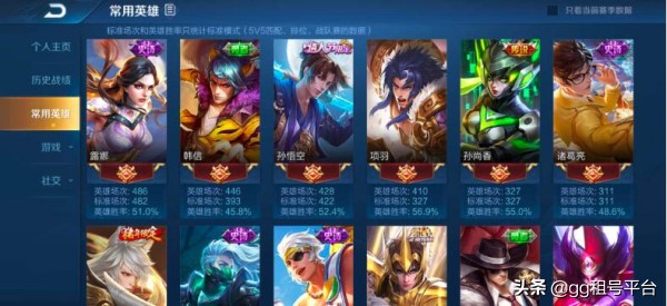 王者荣耀怎么租号经验教程