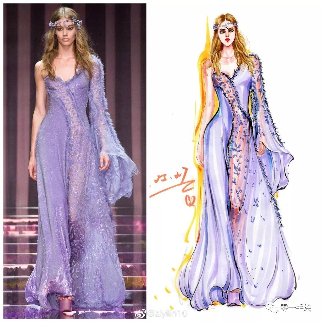 教你画衣服设计图,设计衣服手绘画简单教程整套