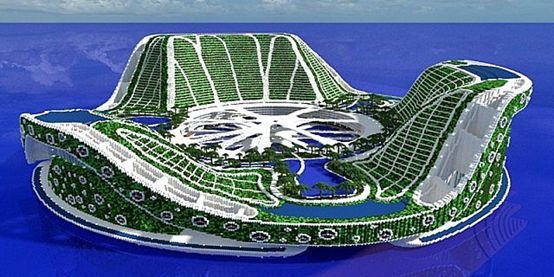 《我的世界》展示未来城市发展方向想住在这里还要再等1000年